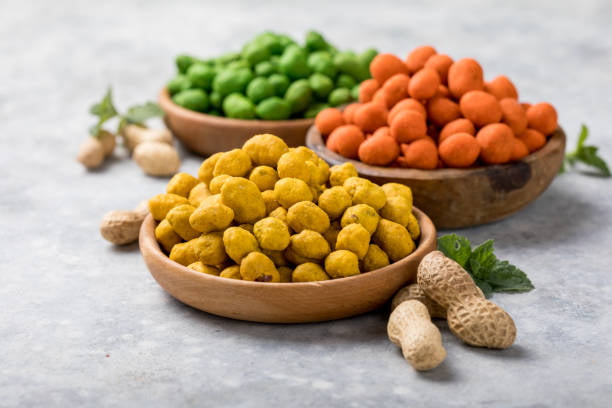 تصویر 2 از فروش بادام زمینی فلفلی + قیمت خرید به صرفه